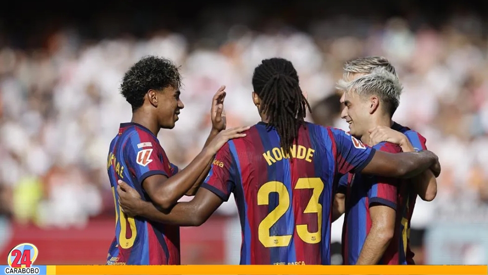 FC Barcelona y el Valencia LaLiga