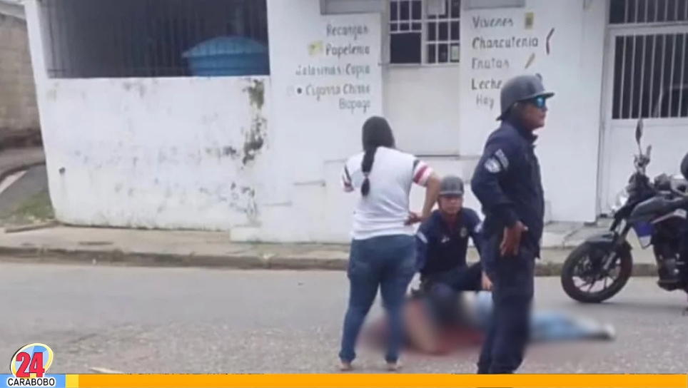 Hombre herido con machete en Tinaco