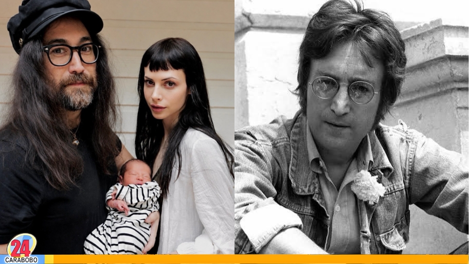 Nace el nieto de John Lennon
