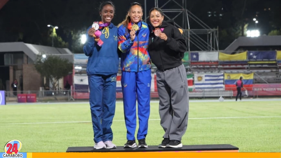 Orangys Jiménez triplete en atletismo (1)