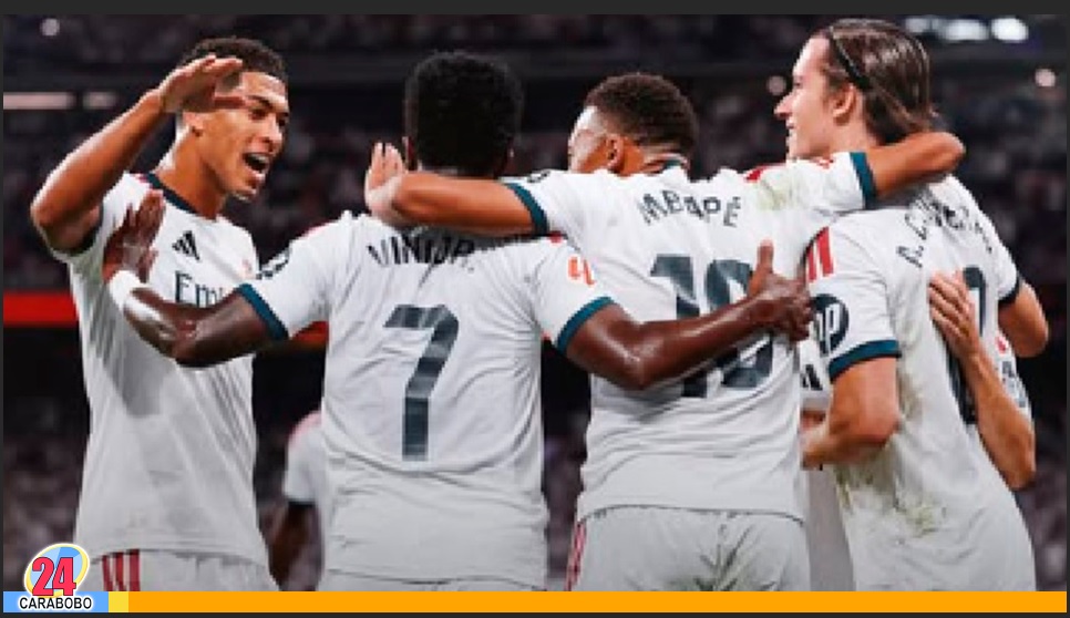 Real Madrid arrolló al Rayo Vallecano