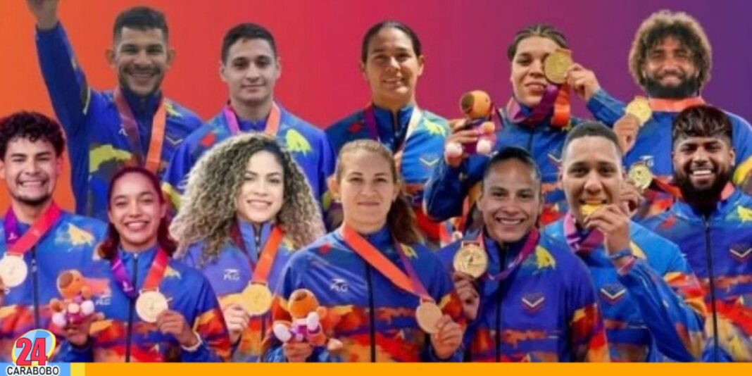 Venezuela 44 medallas de oro