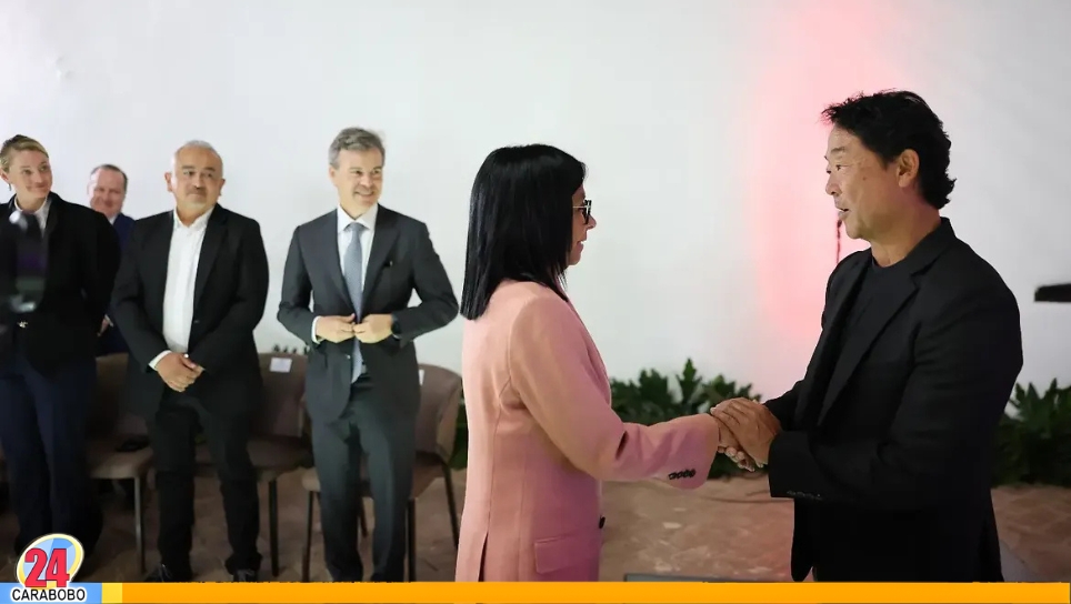 Venezuela firmó convenio con Miyamoto