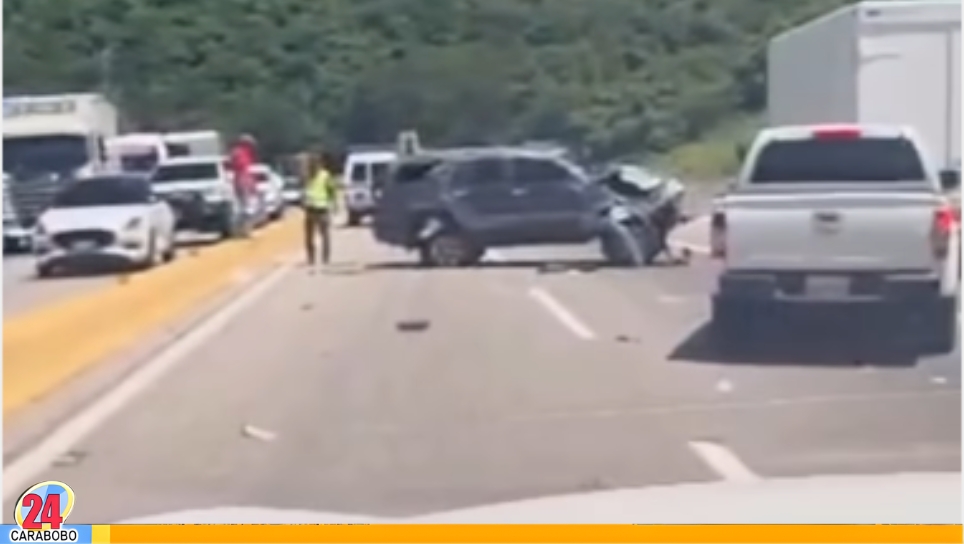 Volcamiento en la ARC Tramo Las Tejerías