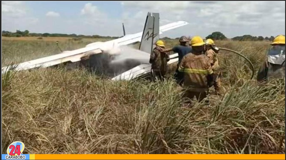 Avioneta que regresaba de Canaima se precipitó a tierra