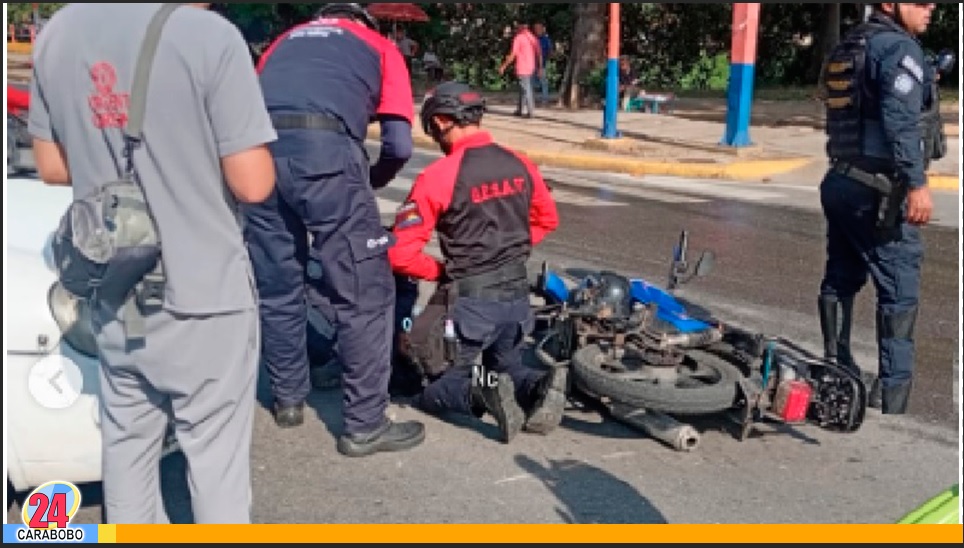 Colisión en la avenida Lara
