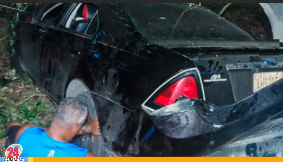 Hecho vial en la Carretera Ocumare Maracay