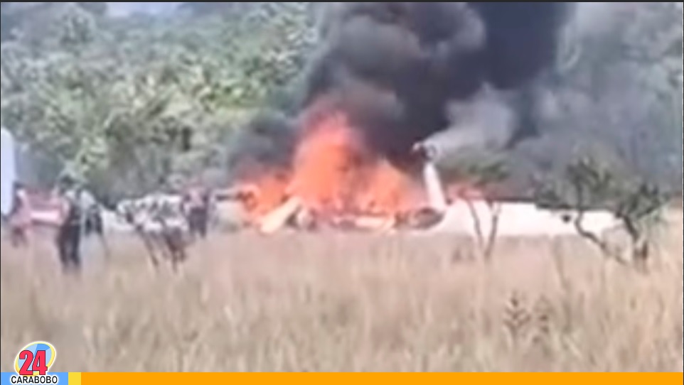 Avioneta se precipitó a tierra en el estado Bolívar