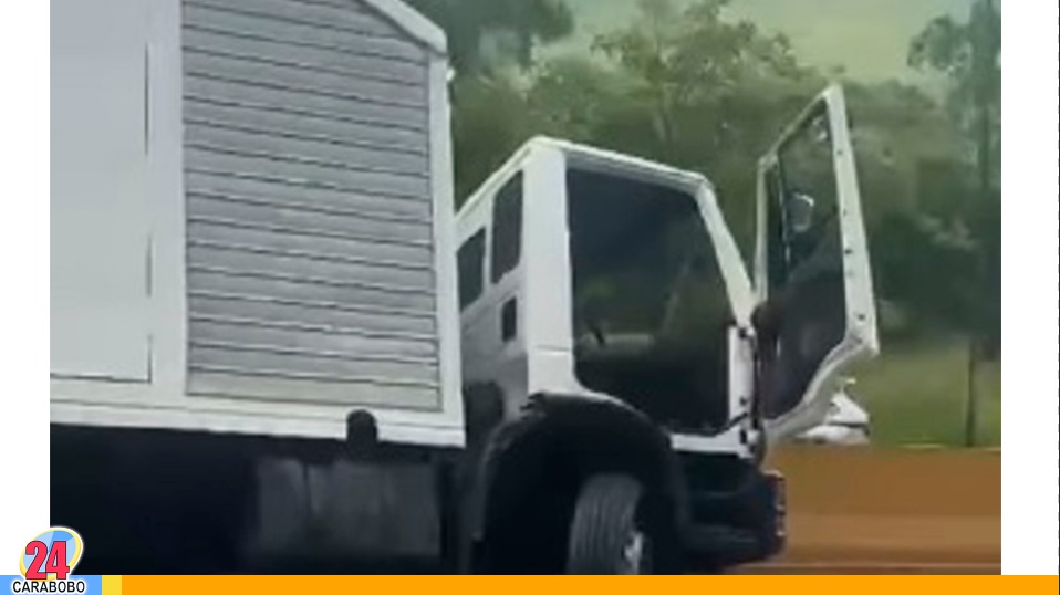 siniestro vial en la Autopista Valencia Puerto Cabello
