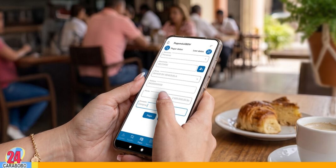 Banco de Venezuela montos transaccionales