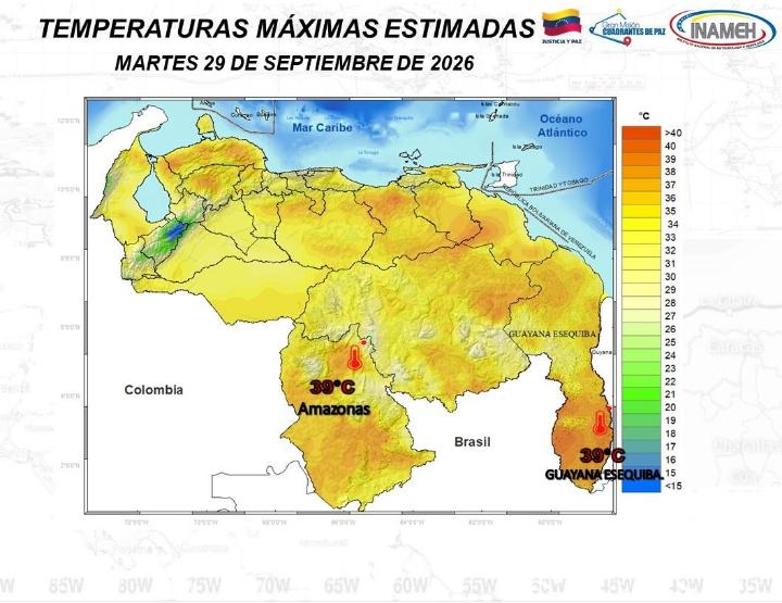clima hoy 29 de septiembre de 2026