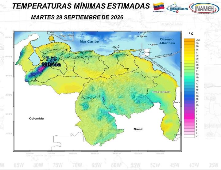 clima hoy 29 de septiembre de 2026