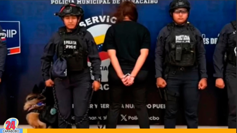 Detenida por alteración del orden público y agresiones en Maracaibo