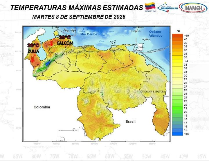 Estado del clima hoy 8 de septiembre de 2026
