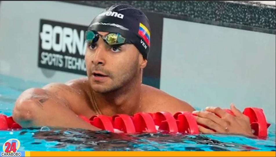 Jorge Otaiza conquistó el oro en natación