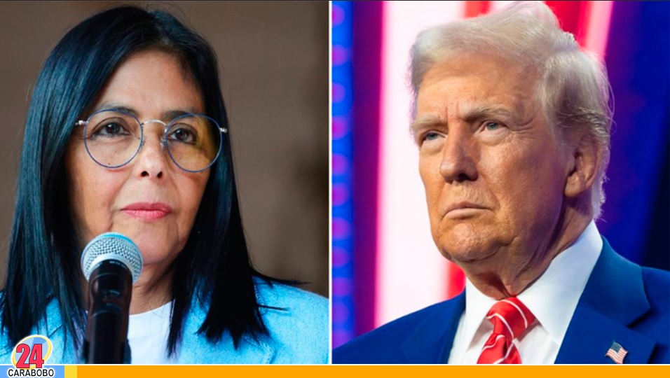 Donald Trump y Delcy Rodríguez se reunirán hoy