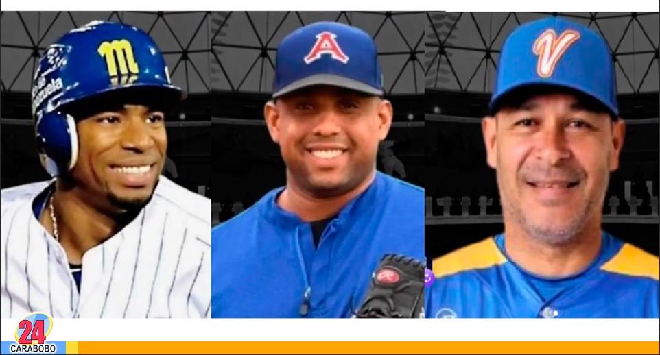 Endy Chávez, Francisco Rodríguez y Tomás Pérez