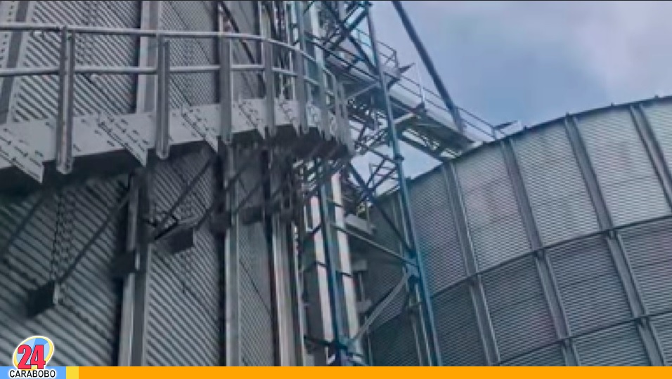 Colapso de un silo de maíz en Cojedes