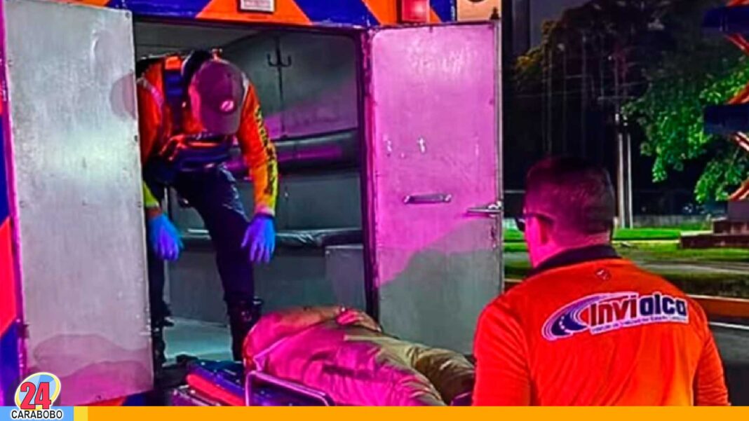 Accidente en la Redoma de Guaparo