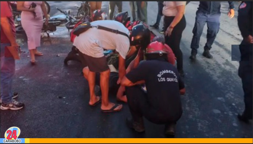 Accidente en Paraparal