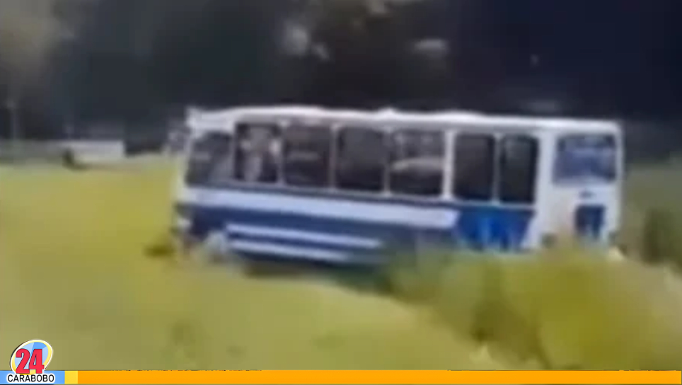 Accidente vial de autobús en la ARC