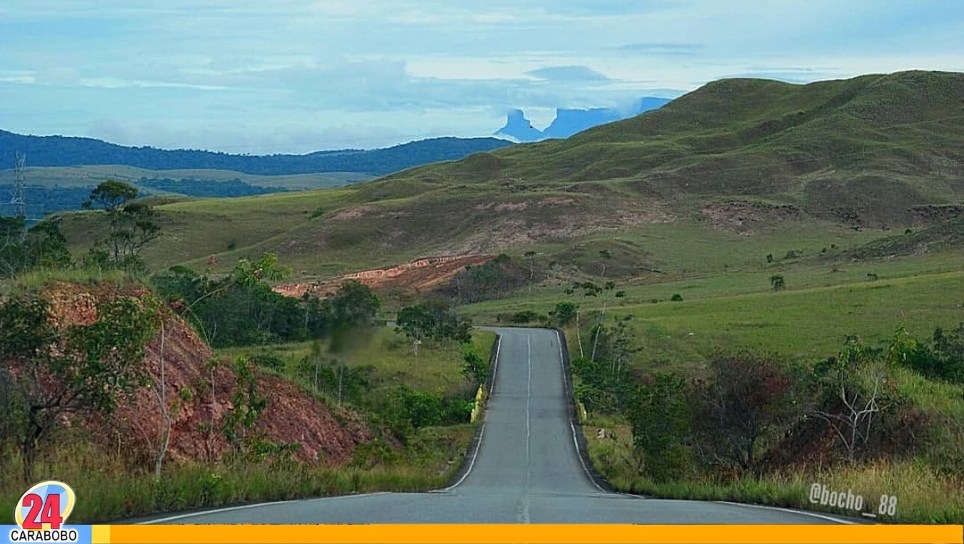 Anuncian cierre vía la Gran Sabana