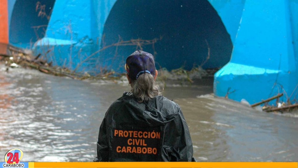 Autoridades de Carabobo desplegadas por lluvias