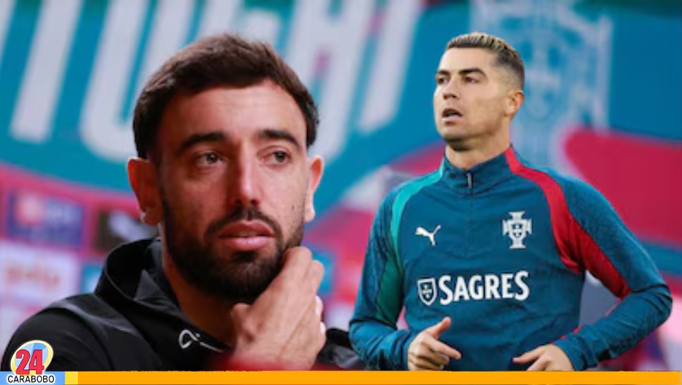 Bruno Fernandes por Cristiano Ronaldo