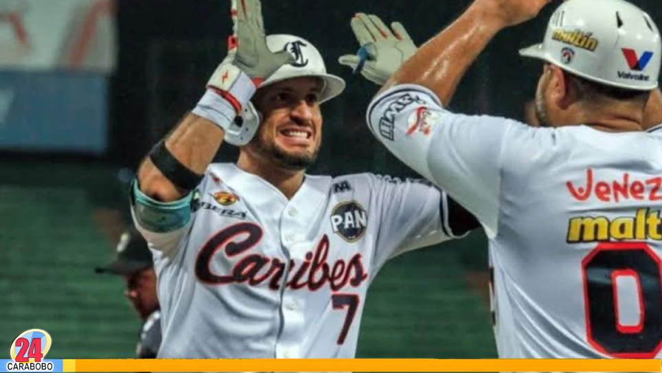 Caribes vs Magallanes tángana