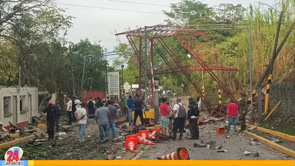 Carro bomba en Cauca Colombia