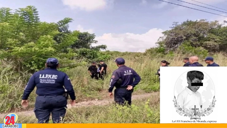 Detenidos por homicidio de niño en Miranda