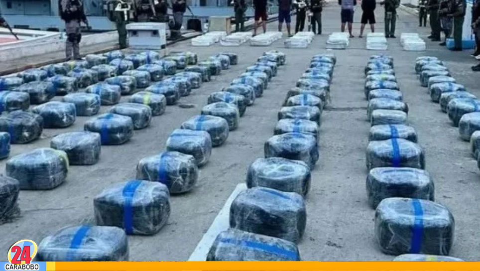 Francia y Venezuela incautan droga