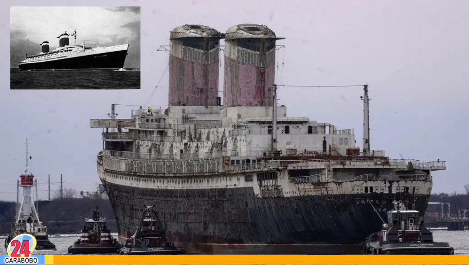 Hundirán el SS United States