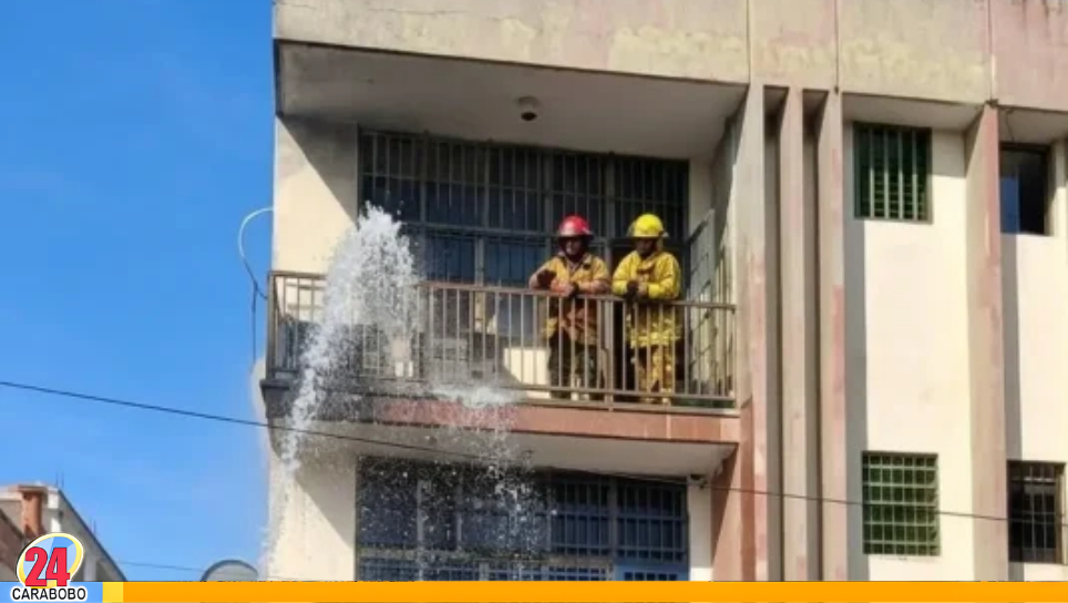 Incendio de planta eléctrica en Puerto Cabello