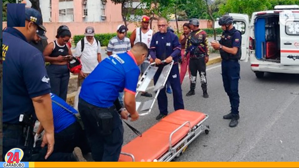Accidentes de motocicletas en Puerto Cabello