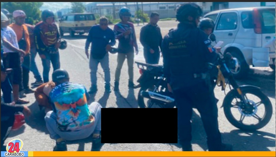 Accidentes de motocicletas en Puerto Cabello 