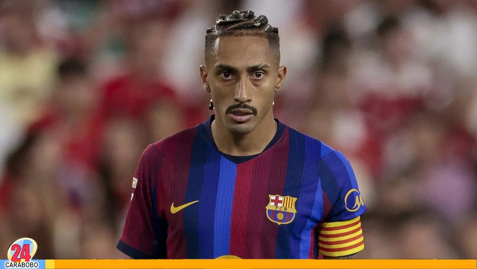 Raphinha lesión muscular Barcelona