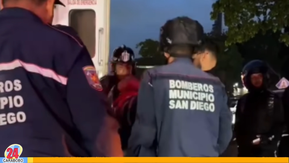 Registrado accidente en San Diego