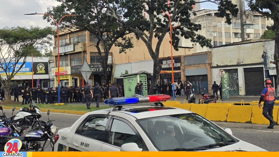 Robo y secuestro en la avenida Bolívar