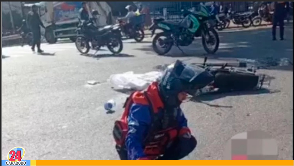 Accidente de tránsito en cruce de avenida Cedeño