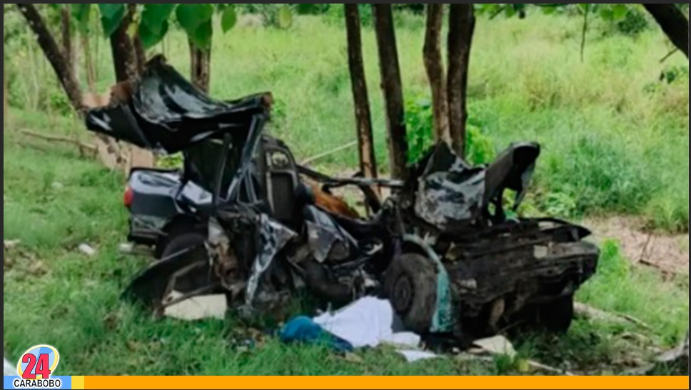 accidente en la Autopista José Antonio Páez