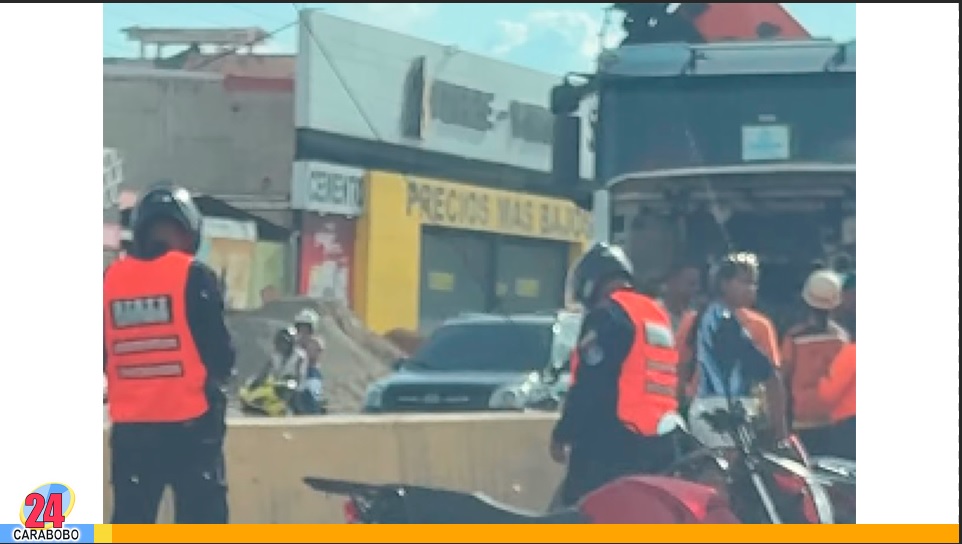 siniestro vial en la Autopista Sur