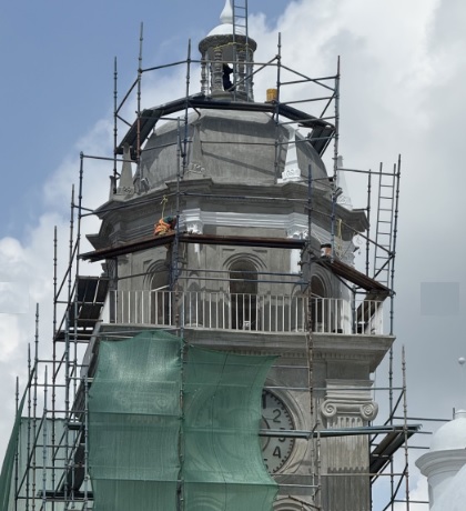 Trabajos en la Catedral de Valencia
