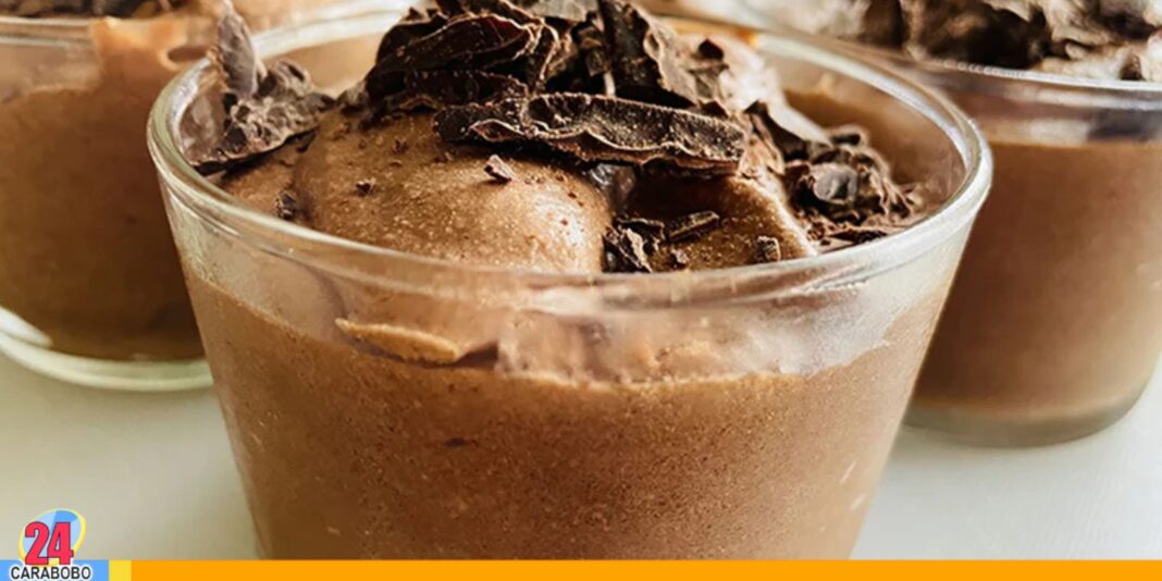 Mousse de chocolate espresso