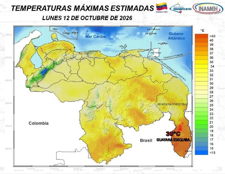 clima hoy 12 de octubre de 2026