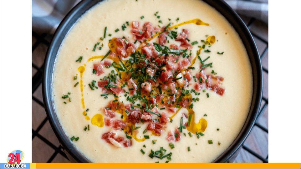 Crema fría de espárragos