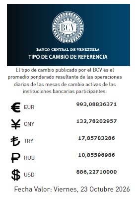 dólar BCV hoy 26 de octubre de 2026