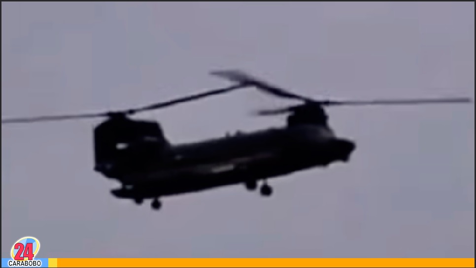 Helicóptero militar italiano sufrió accidente
