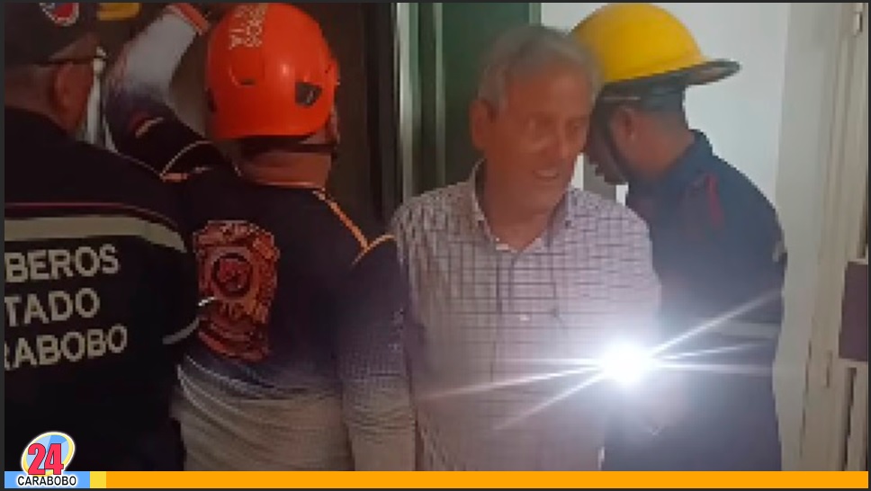 Septuagenario que había quedado atrapado en un ascensor en Valencia