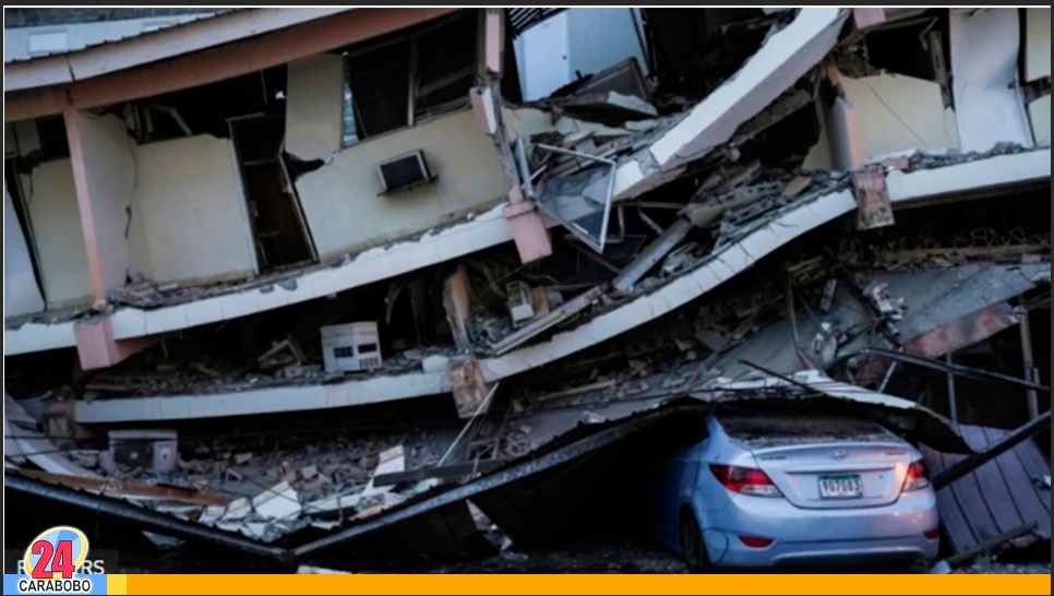 Sismo ocurrido en Panamá